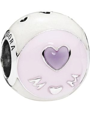 PANDORA Mom Charm 'Liebe Mama' - Pink