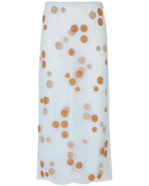 Fendi Midi Skirts - Blue