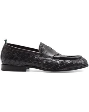 Green George Loafers - Black