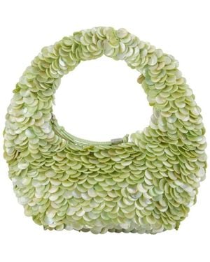 STAUD Tassen ,Groen ,Leer Reef Tas