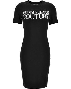 Versace Jeans Couture Short Dresses - Negro