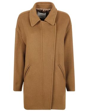 Isabel Marant Single-Breasted Coats - Brown