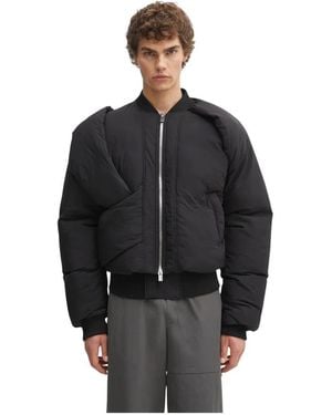 HELIOT EMIL Bomber Jackets - Negro