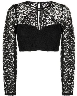 Self-Portrait Blouses - Black