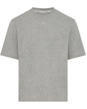 Marine Serre T-Shirts - Grey