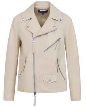 Ralph Lauren Leather Jackets - Natural