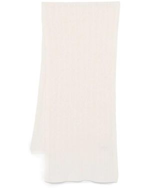Lady Anne Accessoires ,Wit ,Kasjmier Kasjmier Kabel Gebreide Wrap Sjaal