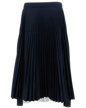 Plan C Midi Skirts - Blue