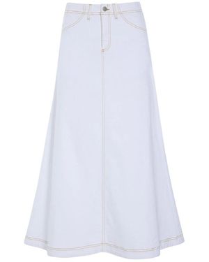Bitte Kai Rand Denim Skirts - White