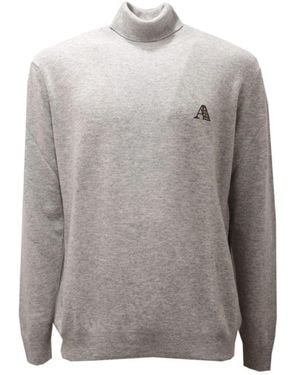 Aquascutum Turtlenecks - Grey