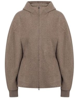 Max Mara Filtro Hoodie - Braun