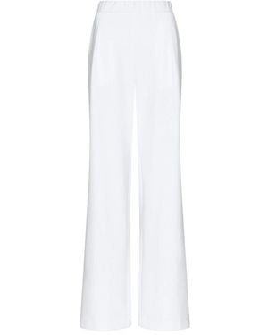 JAPANTKY Wide Trousers - Blanco