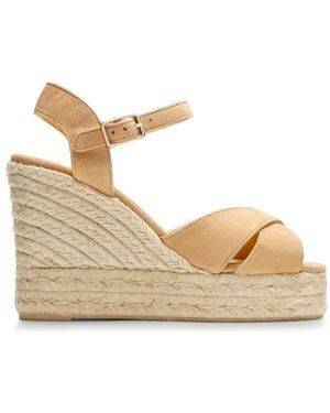Castañer Blaudell Wedge Sandal - Metallic