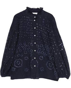 Antik Batik Bandini Blouse - Blauw