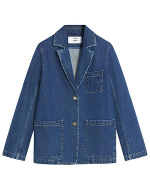 Maison Kitsuné Tailored Denim Jacket - Blauw