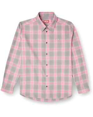DIESEL Casual Shirts - Pink