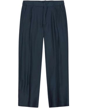 NN07 Wide Trousers - Blue