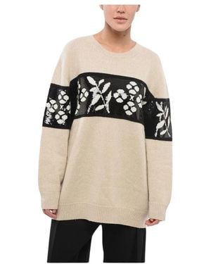 Max Mara Round-Neck Knitwear - Negro