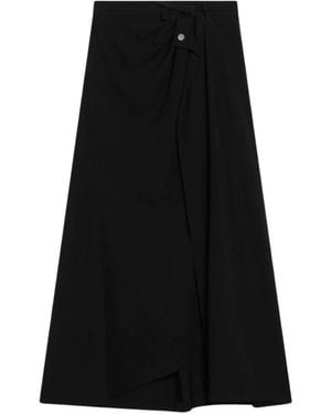 Balenciaga Midi Skirts - Negro