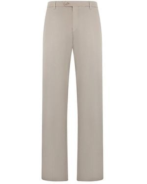 Fedeli Straight Pants - Gray