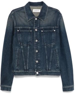 Lanvin Denim Jackets - Blue