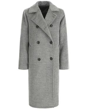 L.B.M. 1911 Double-Breasted Coats - Grey