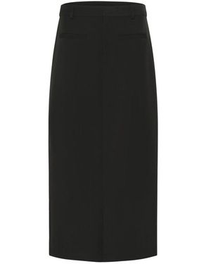 Kaffe Rokken ,Zwart ,Midi Rokken
