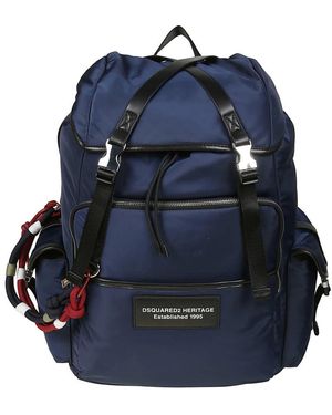 DSquared² Heritage Rucksack - Blau