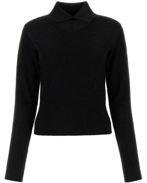 Jil Sander Turtlenecks - Negro