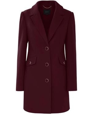 Kocca Single-Breasted Coats - Rood