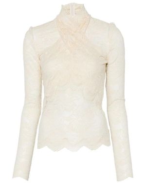 Rabanne Long Sleeve Tops - Blanco