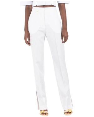 Jacquemus Witte Tibau Broek