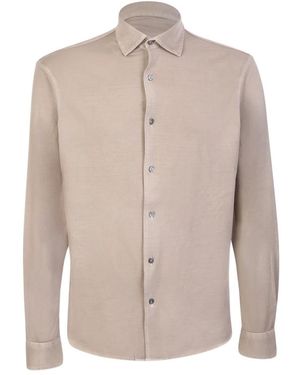 Dell'Oglio Casual Shirts - Natural