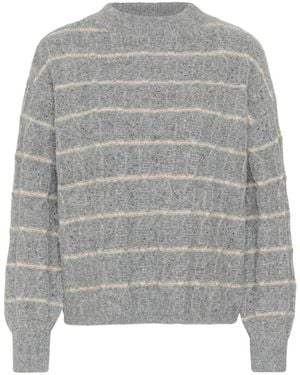 Kaffe Round-Neck Knitwear - Grigio