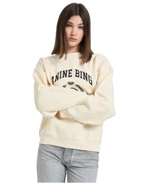 Anine Bing Sweatshirts - Natural