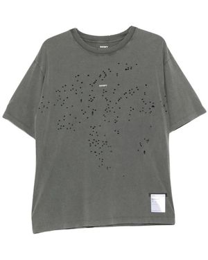 Satisfy Tops ,Grijs ,Katoen Moth Tech T-Shirt