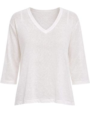 Aragona Long Sleeve Tops - Blanco
