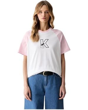 KARL LAGERFELD T-Shirts - Blanco