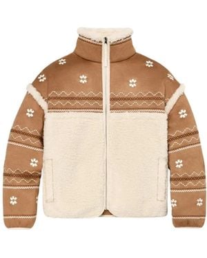 UGG Faux Fur & Shearling Jackets - Natural