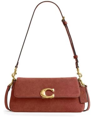 COACH Shoulder Bags - Rojo