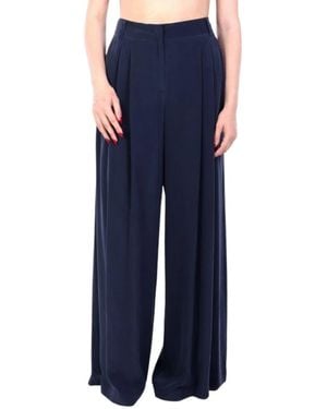 Marella Wide Trousers - Blue