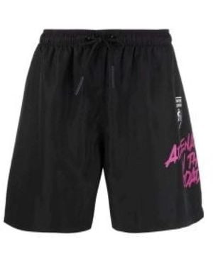 Automobili Lamborghini Beachwear - Black