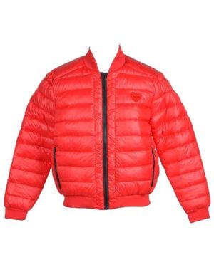 Love Moschino Winter Jackets - Red