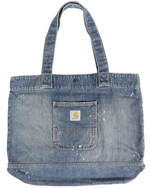 Carhartt Tassen ,Blauw ,Denim Denim Tote 'Smith'