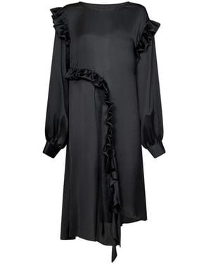 REMAIN Birger Christensen Midi Dresses - Zwart