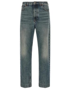 Valentino Garavani Straight Fit Jeans - Blue