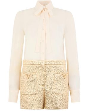Valentino Garavani Playsuits - White