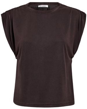 co'couture Tops ,Grijs ,Polyester Camilla Cc Tee - Zwart