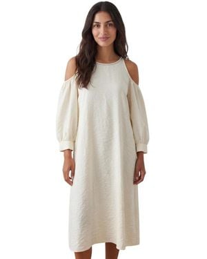 Peserico Midi Dresses - Neutro