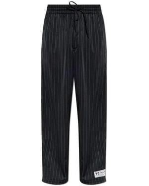 Y-3 Straight-Leg Sweatpants - Zwart
